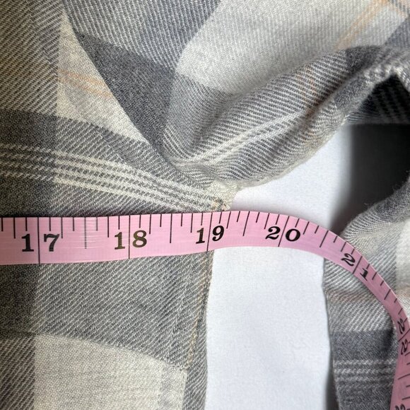 Patagonia Women’s Aspen Forest Tunic Gray White Plaid Size Small Style 53235 - Picture 5 of 10